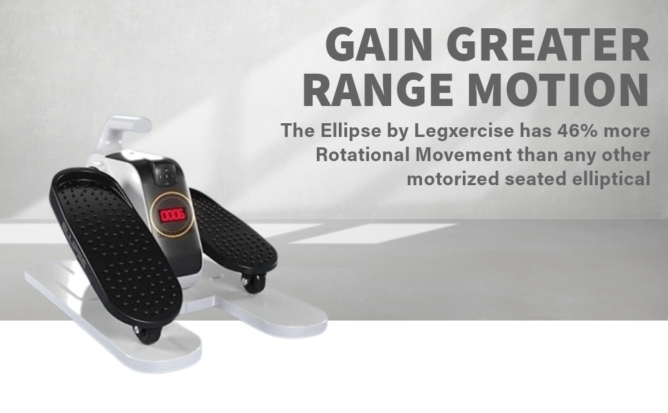Ellipse by LegXercise: Motorized Elliptical - Power Assisted Movement