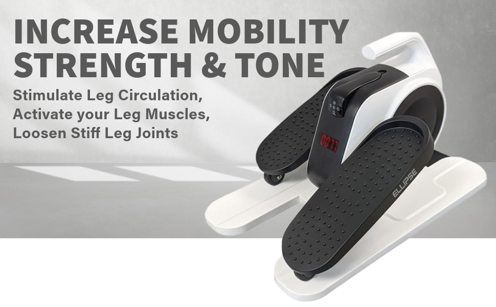 Ellipse by LegXercise: Motorized Elliptical - Power Assisted Movement